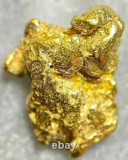 Beautiful Alaskan Natural Placer Gold Nugget 1.741 grams Free Shipping! #A2327