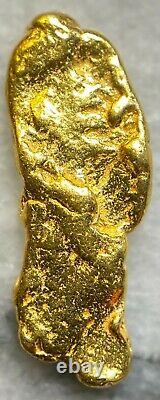 Beautiful Alaskan Natural Placer Gold Nugget 1.751 grams Free Shipping! #A2565