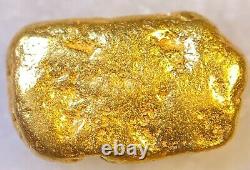 Beautiful Alaskan Natural Placer Gold Nugget 1.834 grams Free Shipping! #A1303