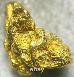 Beautiful Alaskan Natural Placer Gold Nugget 1.963 grams Free Shipping! #A1671