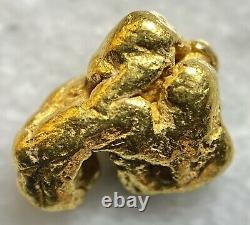 Beautiful Alaskan Natural Placer Gold Nugget 2.390 grams Free Shipping! #A2908