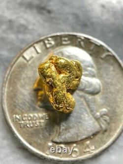 Beautiful Alaskan Natural Placer Gold Nugget 2.390 grams Free Shipping! #A2908