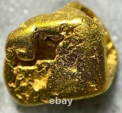 Beautiful Alaskan Natural Placer Gold Nugget 2.760 grams Free Shipping! #A1969