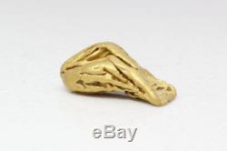 Beautiful Folded Wire Form 2.2 gram Natural Gold Nugget