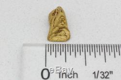 Beautiful Folded Wire Form 2.2 gram Natural Gold Nugget