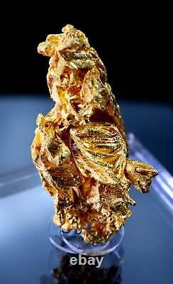 Brazil Crystalline Natural Gold Nugget 21.65 grams