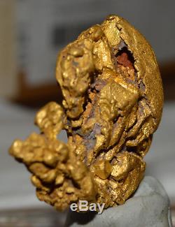 CRYSTALLINE GOLD NUGGET NATURAL 78.52 grams PalmerRiver Goldfields QLD Australia