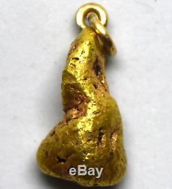 California 18K-21K Natural Solid Gold Nugget Pendant 9.51 Grams