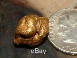 California Gold Nugget For Ring 7.51 Gram Natural Gold