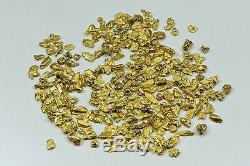 California Gold Nuggets 5 Grams of #6 Mesh Gold Authentic Natural Feather River