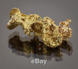Californian Natural Gold Nugget, 13.5 Grams, Tested over 22K