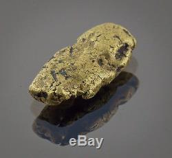 Californian Natural Gold Nugget, 2.6 Grams, Tested over 22K