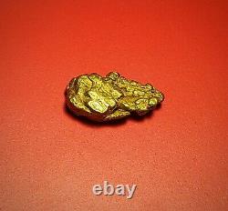 Californian Natural Gold Nugget, 3.19 Grams, Tested over 22K