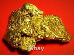 Californian Natural Gold Nugget, 4.12 Grams, Tested over 22K