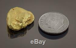 Californian Natural Gold Nugget, 8.1 Grams, Tested over 22K