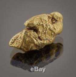 Californian Natural Gold Nugget, 9.1 Grams, Tested over 22K