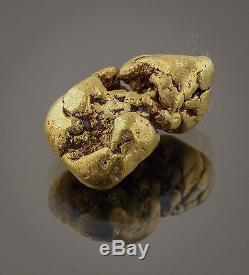 Californian Natural Gold Nugget, 9.4 Grams, Tested over 22K