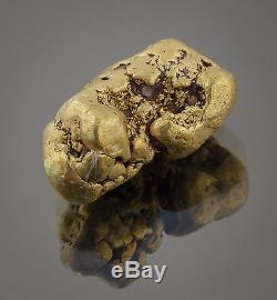 Californian Natural Gold Nugget, 9.4 Grams, Tested over 22K