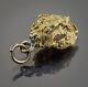Californian Natural Gold Nugget Pendant, 4.17 Grams, Tested Over 22k