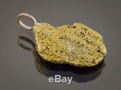Californian Natural Gold Nugget Pendant, 7.04 Grams, Tested over 22K