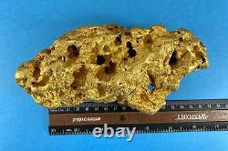 Crikey She's Dense Natural Gold Nugget Australian 3089.5 Grams 99.34 Troy Ounc