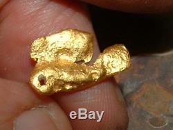 Crouching Mountain Lion Australia Natural Gold Nugget 1.85 Gram