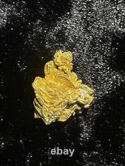 Crystalline Gold. Natural Nevada Gold Nugget. 2.7 Grams. Rare Amazing Formation