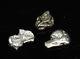 Extremely Rare Natural Platinum Nugget, Choco, Columbia, Lot Of 3