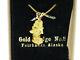 Gold Dredge No. 8 Natural Alaska Gold Nugget 7/8 Inch 7.6 Gram (including Bail)