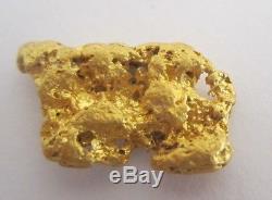 GOLD NUGGET 8.20 Grams AUSTRALIAN NATURAL BALLARAT GOLD