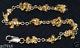 Gold Nugget Bracelet Natural 23.605g Palmer River Qld With 18ct Clasp & Links