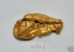 GOLD NUGGET CRYSTAL NATURAL 4.370 grams Palmer River Goldfields QLD Australia