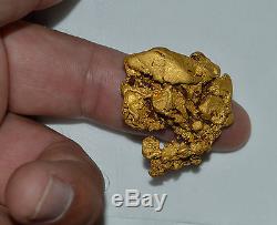 GOLD NUGGET CRYSTALS NATURAL 163.65 grams Palmer River Goldfields QLD Australia