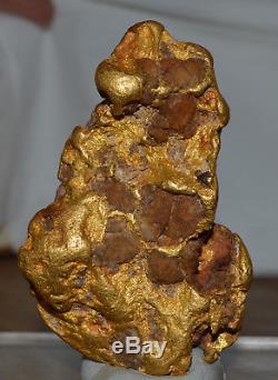 GOLD NUGGET SPECIMEN NATURAL 334.70 grams Palmer River Goldfields QLD Australia