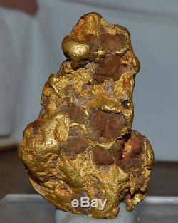 GOLD NUGGET SPECIMEN NATURAL 334.70 grams Palmer River Goldfields QLD Australia