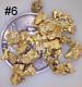 Gold Nuggets 10+ Grams Placer Alaska Natural #6 Screen High Purity Gold
