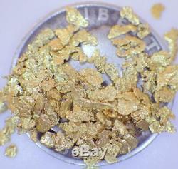 GOLD NUGGETS 2.5+ GRAMS Placer Alaska Natural #14 Hi Purity FREE Shipping