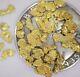 Gold Nuggets 2.512 Grams Alaska Natural Placer #10-#6 Flat Clean Jewelers Gold