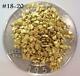 Gold Nuggets 2.534 Grams Placer Alaska Natural #18-#20 Screen High Purity