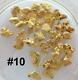 Gold Nuggets 3+ Grams Natural Placer Alaska Natural #10 Swift Creek Hi Purity