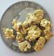 Gold Nuggets 3+ Grams Natural Placer Alaskan Natural #8 Swift Creek Hi Purity