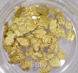 GOLD NUGGETS 3+ GRAMS Placer Alaska Natural #10 Jewelers Grade FREE Shipping