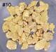Gold Nuggets 3+ Grams Placer Alaska Natural #10 Jewelers Grade Free Shipping