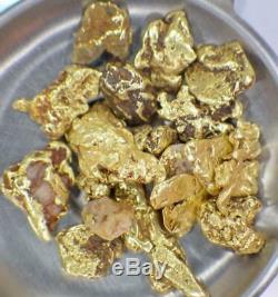 GOLD NUGGETS 7+ GRAMS Alaskan Natural Placer #6 Ganes Creek High Pure Chunky