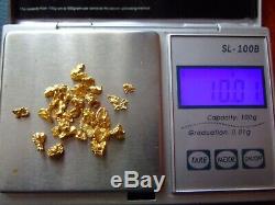 GOLD NUGGETS AUSTRALIAN NATURAL 10 grams