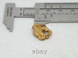Genuine Alaska Yukon BC gold nugget bullion placer 3.5 dwt, 5.5 gram Gold