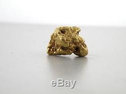 Genuine Natural Alaska Yukon BC gold nugget bullion placer gold 21.1 grams