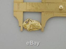 Genuine Natural Alaska Yukon BC gold nugget bullion placer gold 5.5 grams
