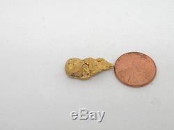 Genuine Natural Alaska Yukon BC gold nugget bullion placer gold 6.2 grams