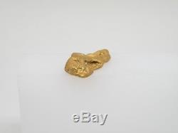 Genuine Natural Alaska Yukon BC gold nugget bullion placer gold 6.2 grams